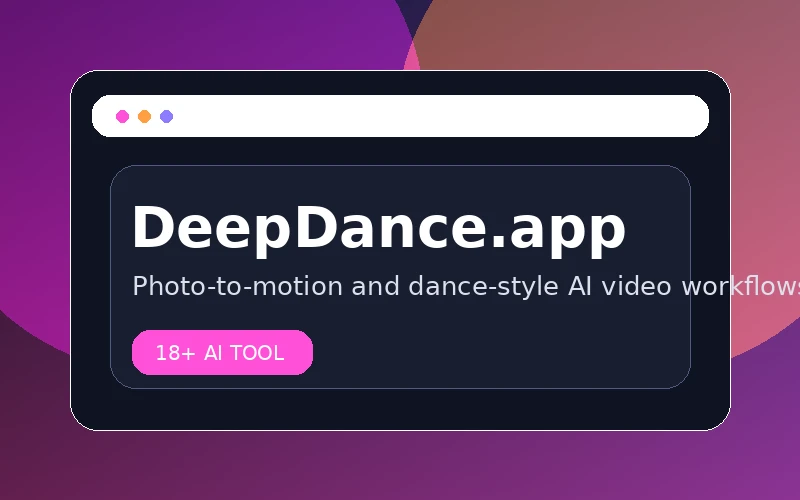 DeepDance.app safe website preview