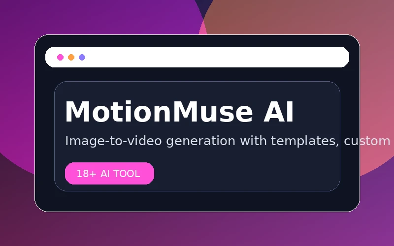 MotionMuse AI safe website preview